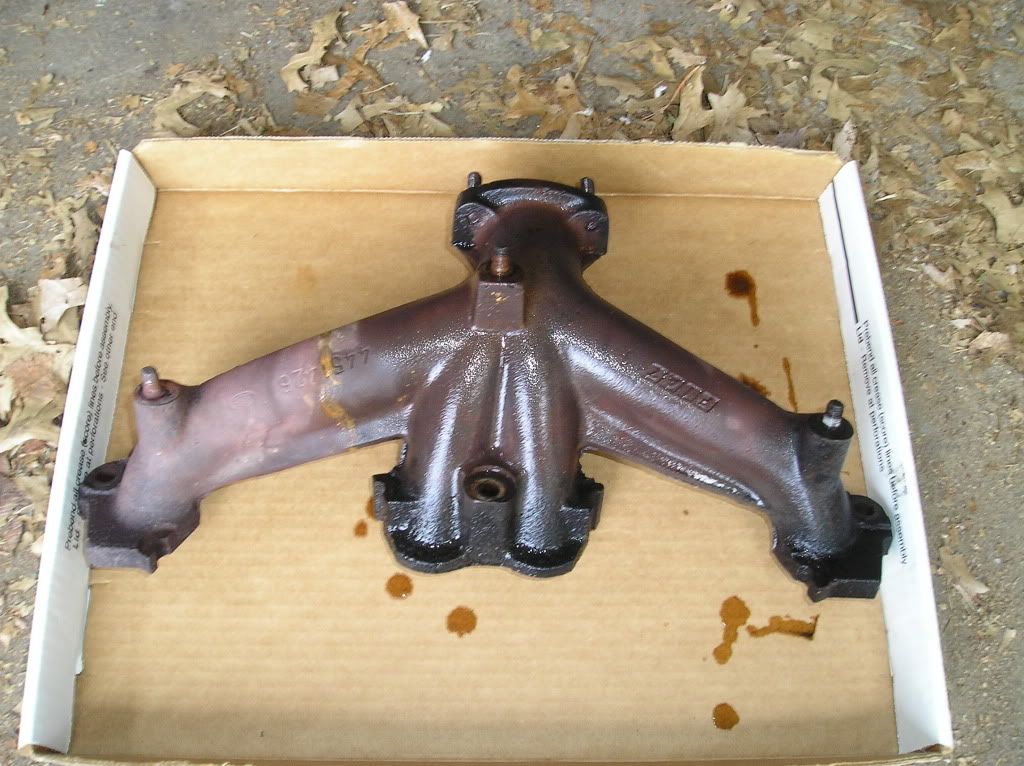 electrolytic rust removal on exhaust manifold X Forums v3